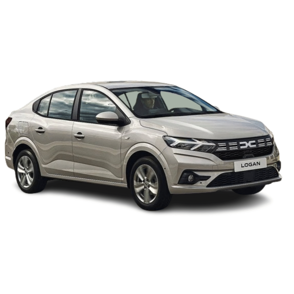 Stern car Dacia Logan Diesel car rental in Casablanca